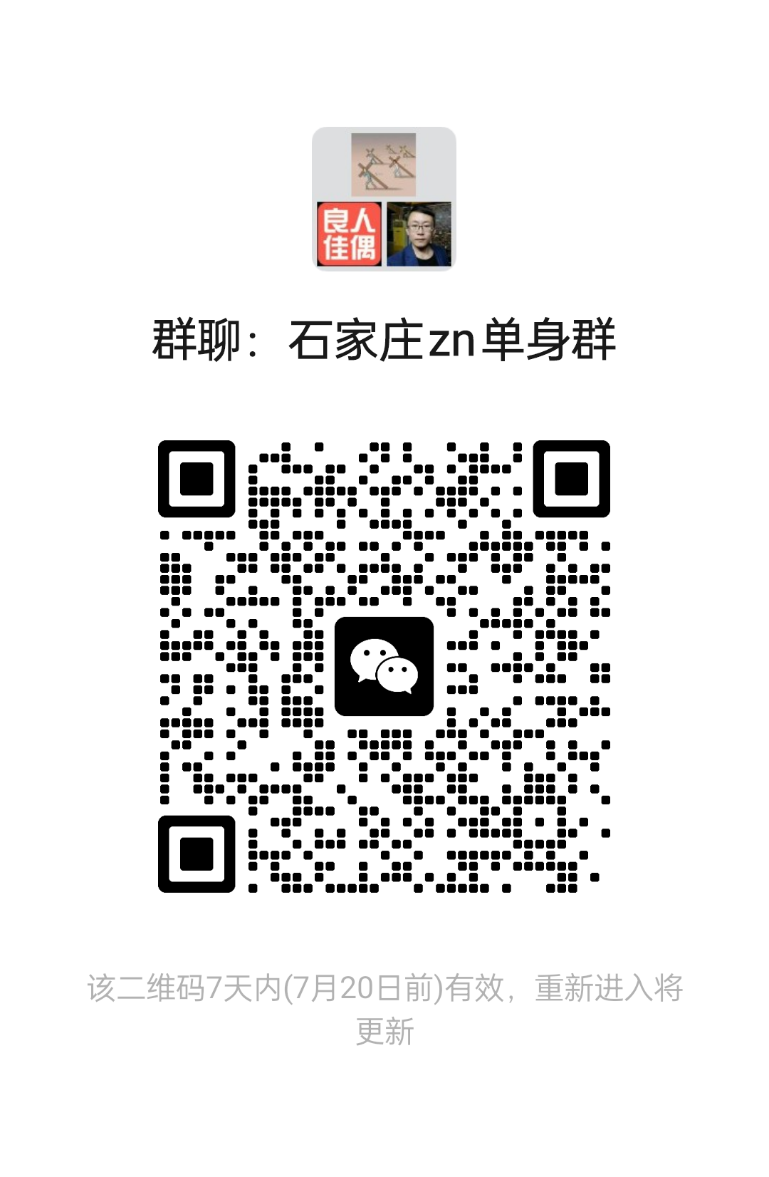 石家庄zn单身群